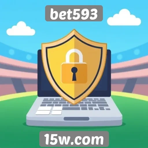 Recursos de segurança do site bet593